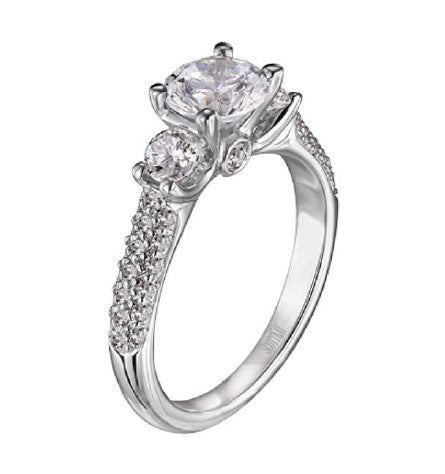 Scott Kay Ladies Diamond Pave Engagement Ring M1165RD10