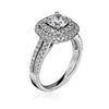 ScottKay Double Halo Diamond Engagement Ring M1618R310