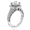 Scott Kay Heaven's Gates Princess-cut Diamond Engagement Ring M1823R720