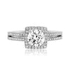 Scott Kay Luminaire 14K White Gold Engagement Ring M2063R510