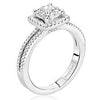 Scott Kay Luminaire 14K White Gold Engagement Ring M2063R510