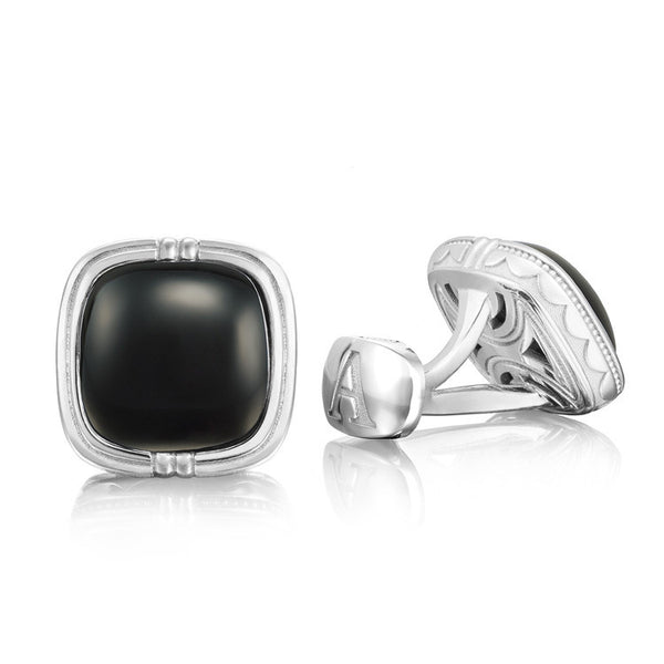 Tacori Retro Classic Cushion Cabochon Cuff Links MCL10019-B1