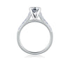 A.JAFFE Cathedral Classic Platinum Engagement Ring ME1353 / 30