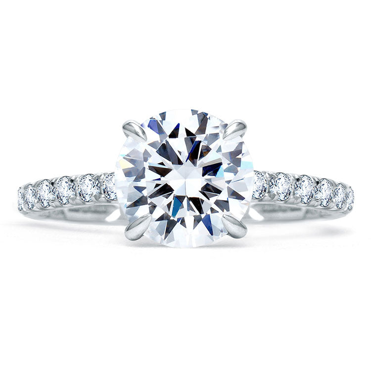 LV Diamonds Pavé Solitaire, Round Brilliant cut - Jewelry