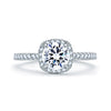 A.JAFFE Quilted Round Halo Diamond Engagement Ring ME1860Q/153