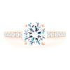 A.JAFFE 18K Rose Gold Diamond Engagement Ring ME1865Q/143