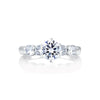 A.JAFFE Classic Five Stone Signature Engagement Ring MES015 / 60