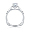 A.JAFFE Classic Double Prong Solitaire Engagement Ring MES166