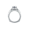 A.JAFFE Artistic Diamond Braided Engagement Ring MES283 / 38