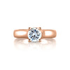 A.JAFFE Classic Pink Solitaire Engagement Ring MES582 / 100