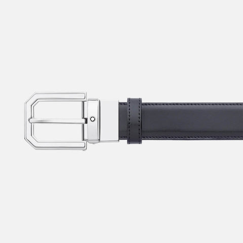 Montblanc Black/Brown 30 mm Reversible Leather Belt 111092