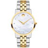 Movado Musuem Classic Two Tone Diamond Women's Watch 0607630