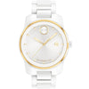 Movado BOLD Verso White Ceramic Men's Watch 3600900