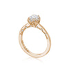 Tacori 18K Rose Gold Oval Bloom Engagement Ring P101OV75X55FPK