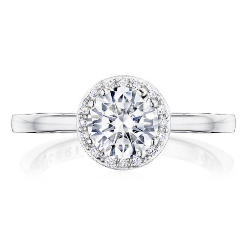 Tacori Round Bloom Engagement Ring P101RD65FW