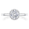 Tacori Round Bloom Engagement Ring P101RD65FW