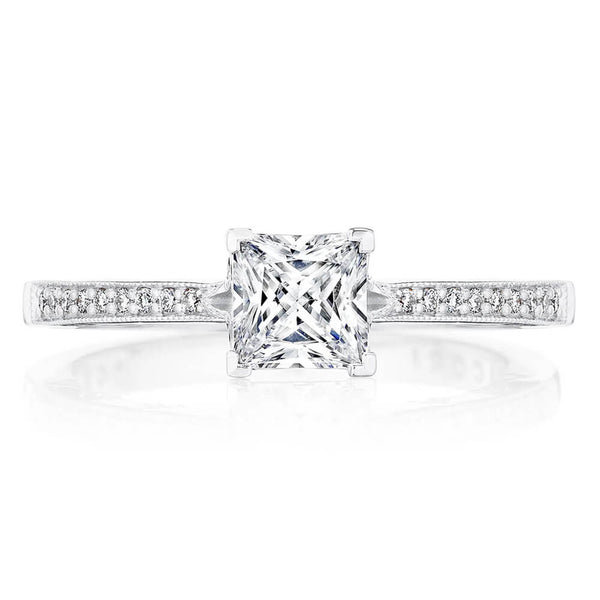 Tacori Princess Solitaire Engagement Ring P102PR55FY