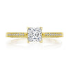 Tacori Princess Solitaire Engagement Ring P102PR55FY