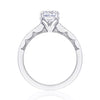 Tacori Coastal Crescent Round Center Engagement Ring P102RD65FW