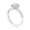 Tacori Round with Cushion Bloom Engagement Ring P103CU65FW