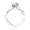 Tacori Coastal Crescent Oval Cut Diamond Engagement Ring P103OV75X55FW