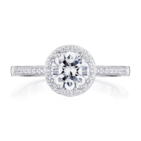 Tacori Round Bloom Engagement Ring P103RD65FW