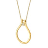 Michael M Signature MM TETRA 14K Yellow Gold Women's Pendant P372