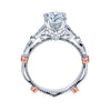 Verragio 14K White Gold Diamond Sapphires Engagement Ring PARISIAN-CL-DL100