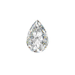 GIA 1.51 CT Pear Brilliant Diamond, D, I1, Very Good Polish, Good Symmetry