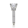 Michael M Europa 18K White Gold Diamond Engagement Ring R674-2