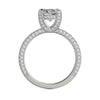 Michael M CROWN Diamond Engagement Ring R711-2