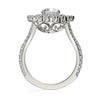 Michael M Europa 18K White Gold Diamond Engagement Ring R718-2