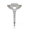 Michael M Europa 18K White Gold Diamond Engagement Ring R718-2