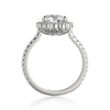 Michael M Defined Graduated Halo Engagement Ring R739-1.5