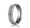 Benchmark Tungsten 6mm Men's Wedding Band RECF7602STG