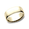 Benchmark Euro-Dome Comfort Fit Plain Men's Wedding Band EUCF19014KY