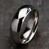 Benchmark 14K White Gold Regular Dome Comfort-Fit 7MM Men's Wedding Band LCF17014KW