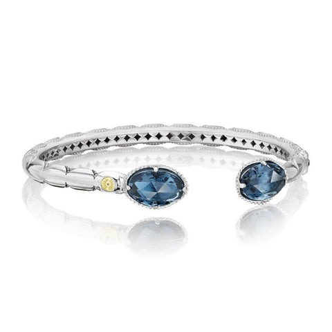 Tacori Island Rains Color Pop Oval Cuff Bangle SB13333