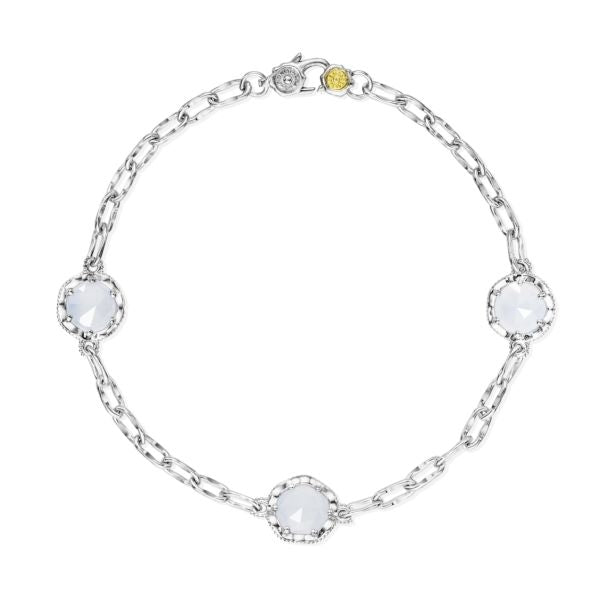 Tacori Triple Gem Bracelet featuring Chalcedony SB22103