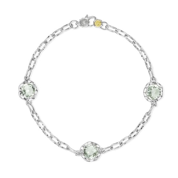 Tacori Triple Gem Bracelet featuring Prasiolite SB22112