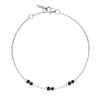 Tacori Petite Open Crescent Gemstone Black Onyx Bracelet SB23119