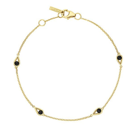 Tacori 4-Station Open Crescent Black Onyx Bracelet SB23219FY