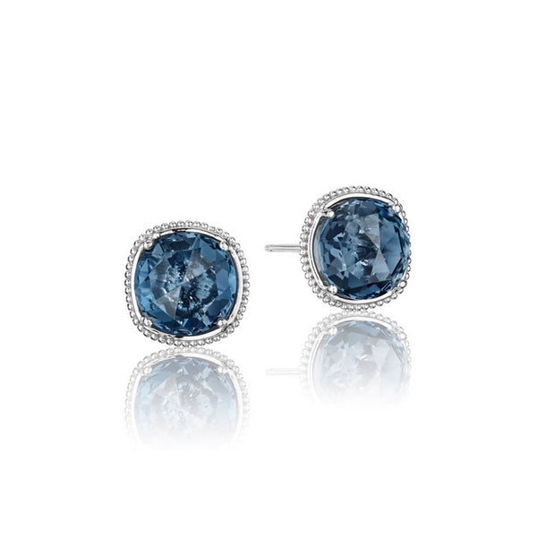 Tacori Island Rains Bold Simply Gem Stud Earrings SE15633