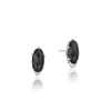 Tacori Oval-Shaped Black Onyx Gem Earrings SE24819