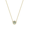 Tacori Petite Crescent Station Necklace featuring Prasiloite SN23712FY