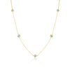 Tacori 5-Station Petite Turquoise Gemstone Necklace SN24248FY