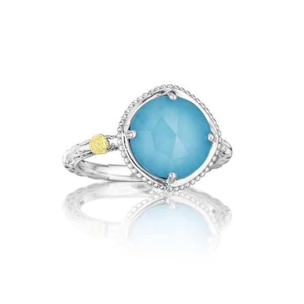 Tacori Bold Simply Gem Ring featuring Neo-Turquoise SR13505