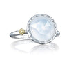 Tacori Crescent Bezel Chalcedony Silver Ring SR22203
