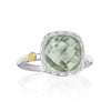 Tacori Cushion Gem Ring with Prasiolite SR23112