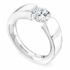 Gelin Abaci Tension Diamond Engagement Ring TR-172